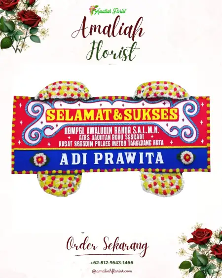 Papan Bunga Ucapan Selamat Balai Kurai Taji