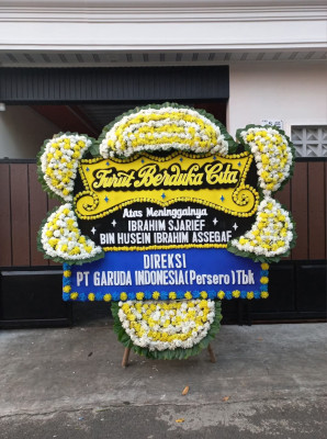 Papan Bunga Duka di Balai Kurai Taji